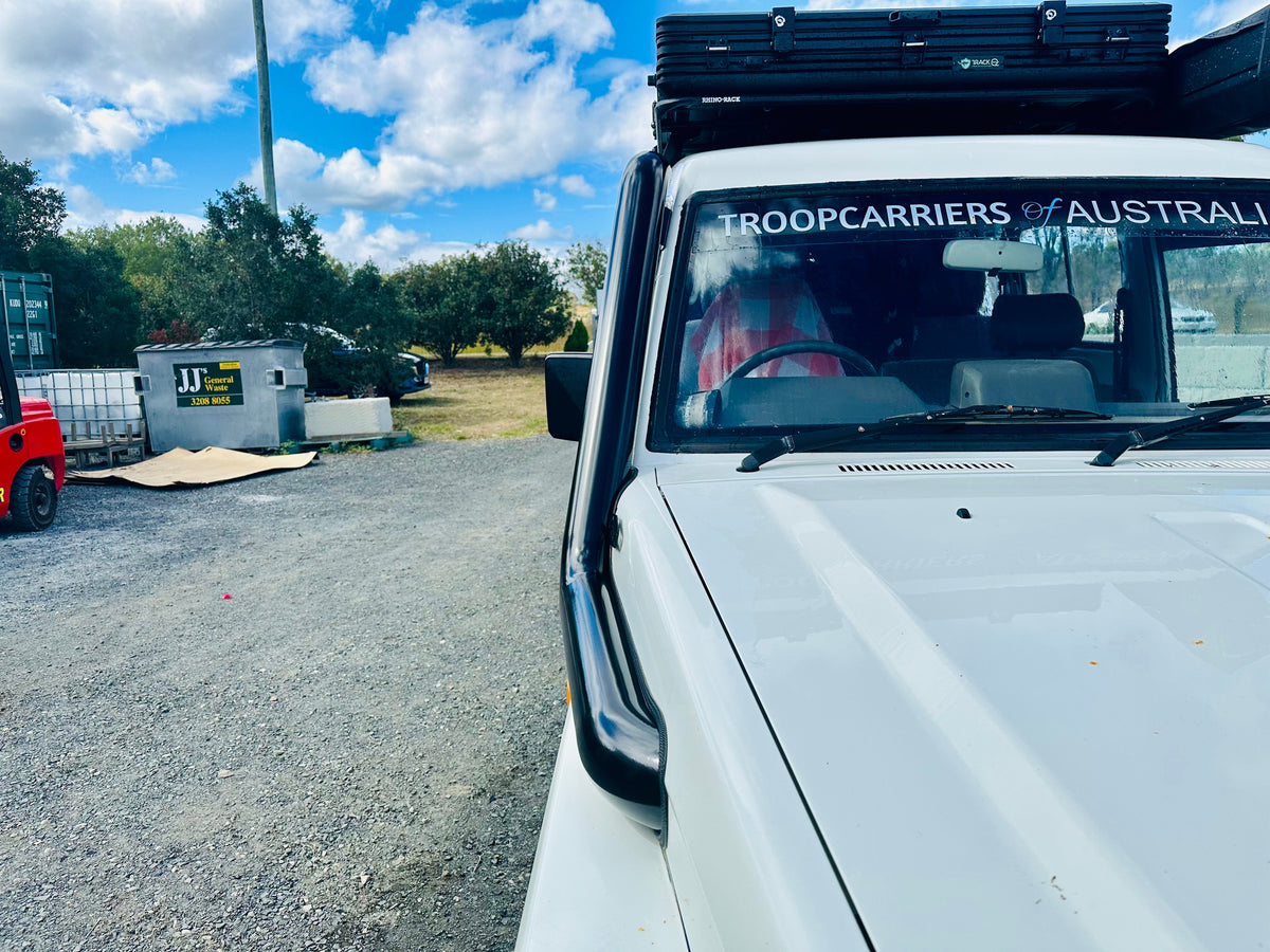 Toyota Landcruiser 75 Series (1HZ Engine) 4" Snorkel & Airbox Package