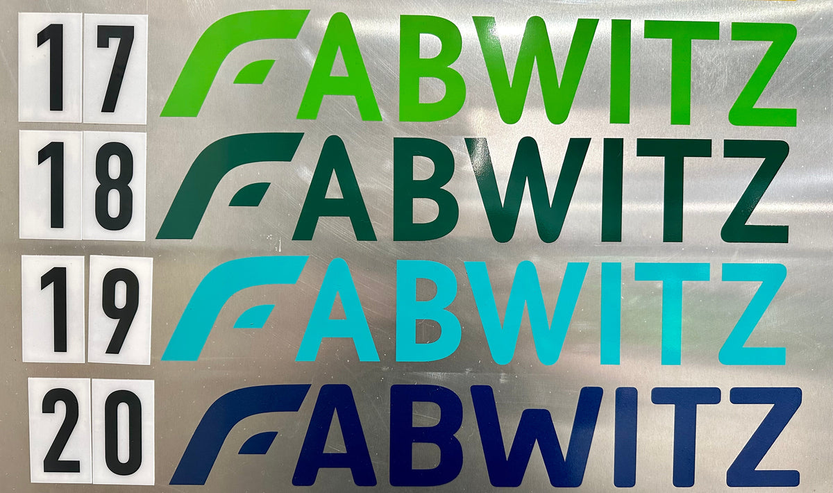 Fabwitz Vinyl Stickers
