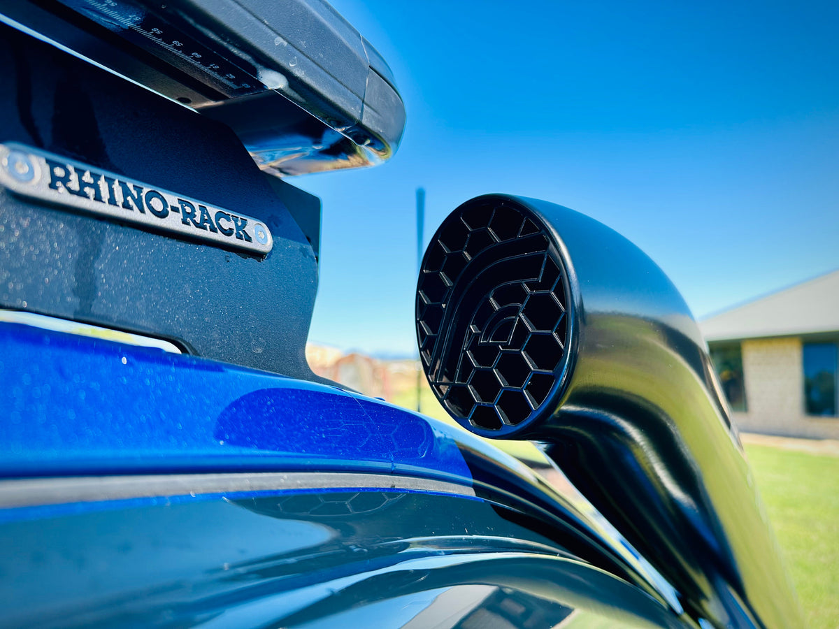 Ford Next Gen Ranger (V6) Short Entry Snorkel & Clear Top Airbox Package