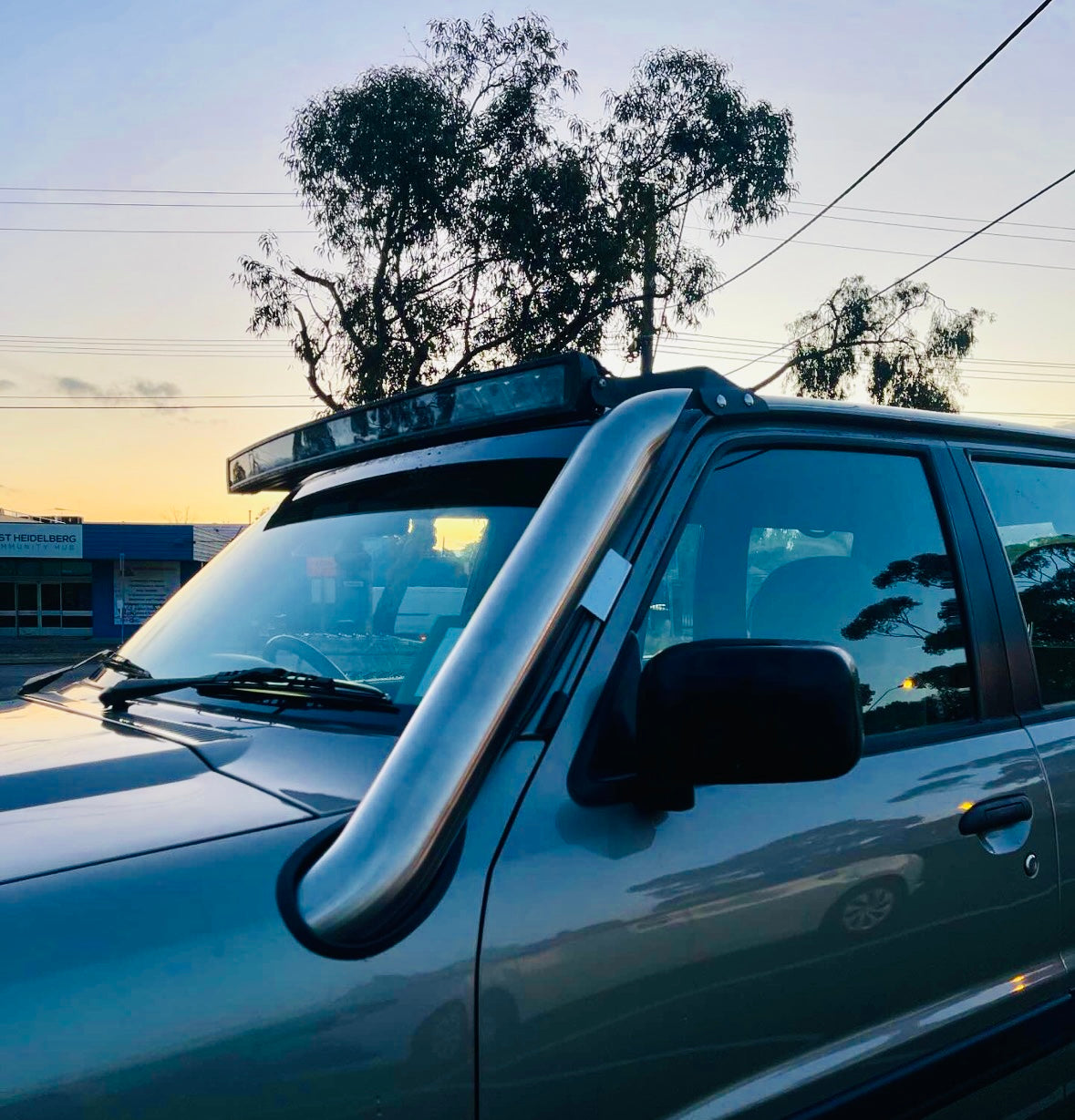 Nissan Patrol GU (TB45/TB48) 4" DUAL Short Entry Snorkels