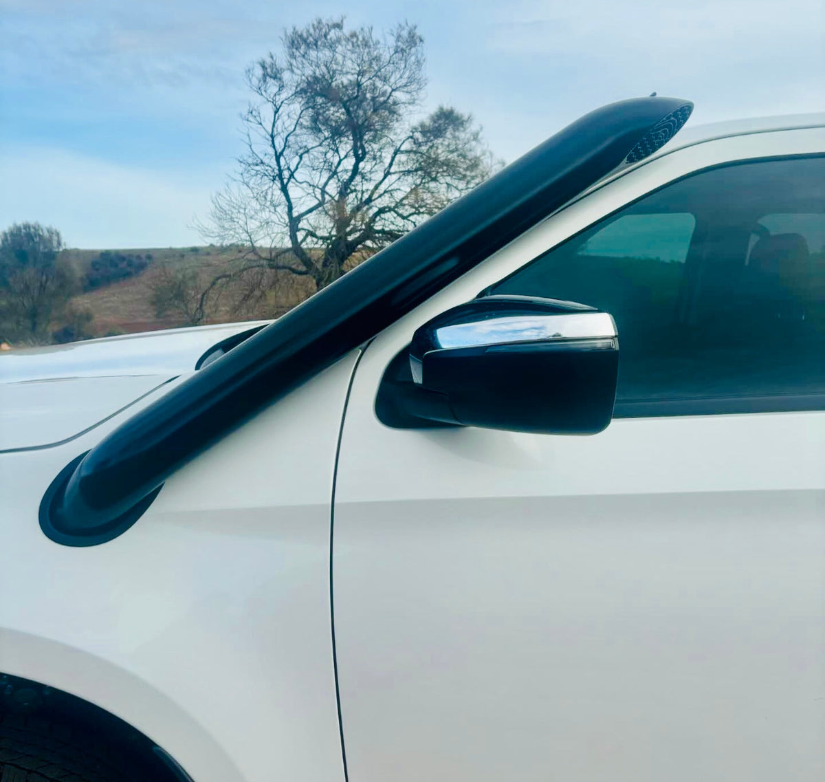 Isuzu Dmax/Mux (2021-Present) 4" DUAL Short Entry Snorkels
