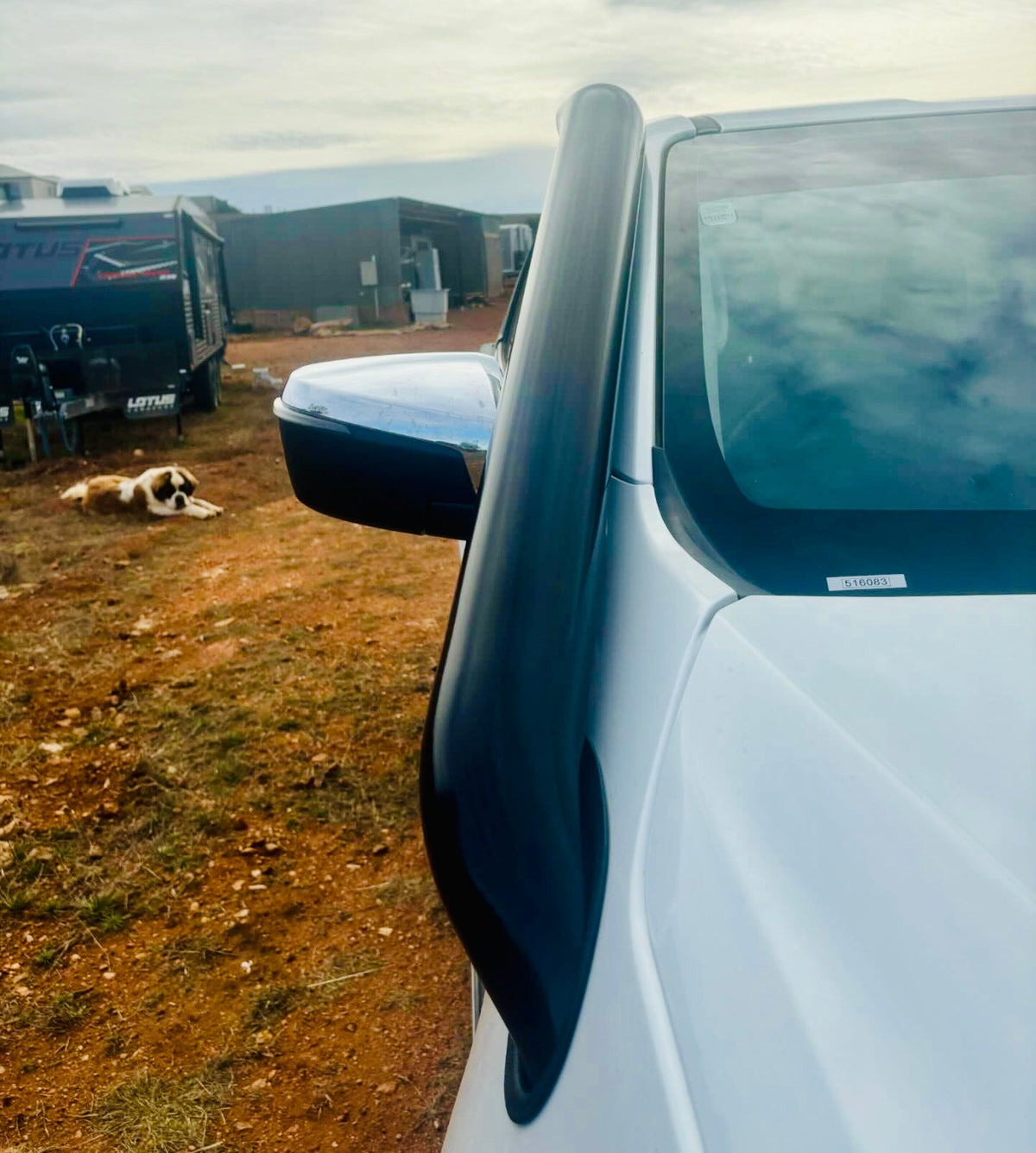 Isuzu Dmax/Mux (2021-Present) 4" DUAL Short Entry Snorkels