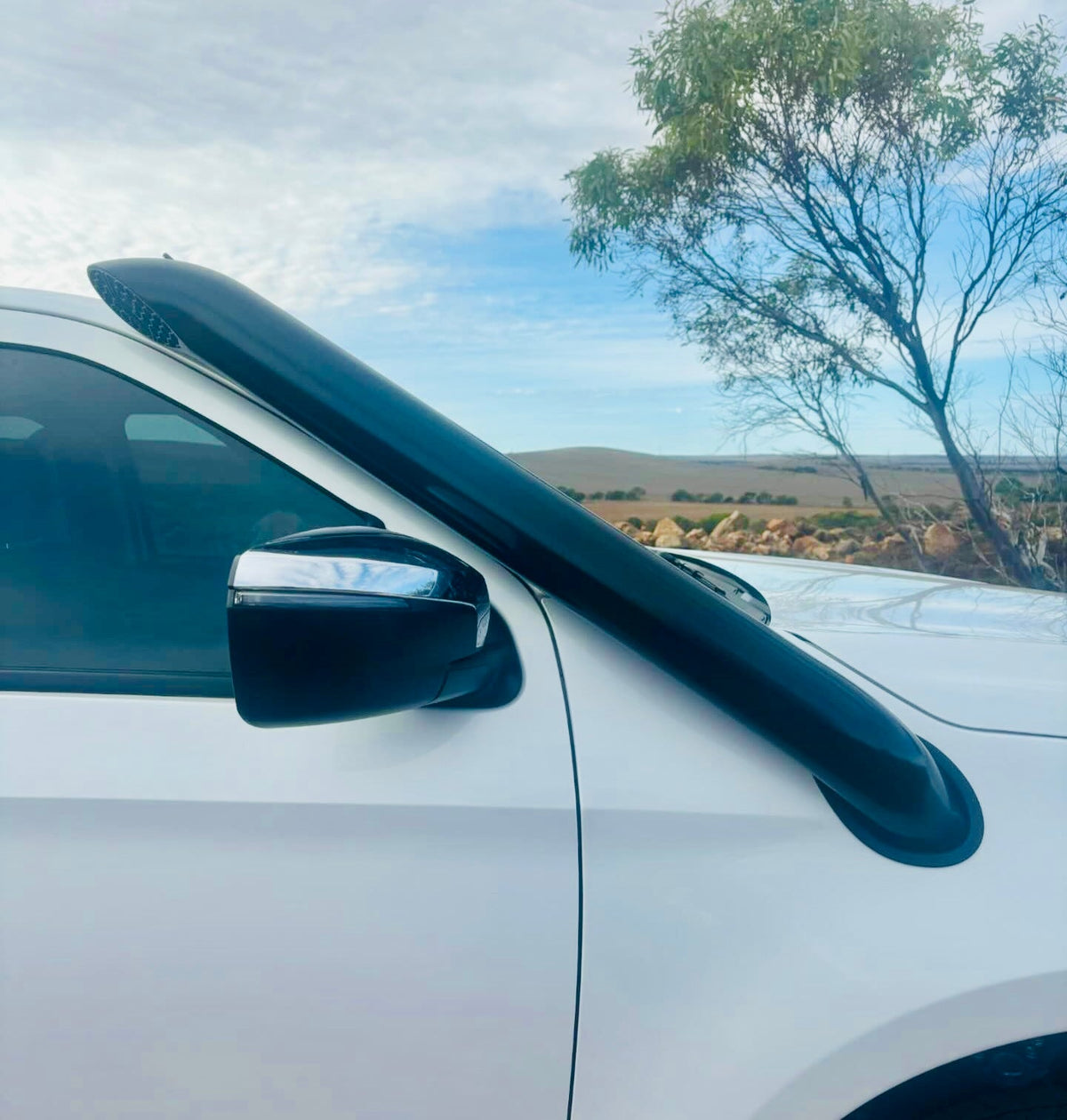 Isuzu Dmax/Mux (2021-Present) 4" DUAL Short Entry Snorkels