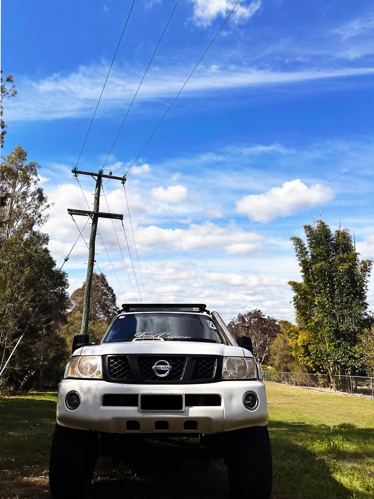 ENTRY LEVEL Nissan Patrol GU S1-4 (ZD30/TD42) 4" Cover Up/Rounded Guard Entry Snorkel