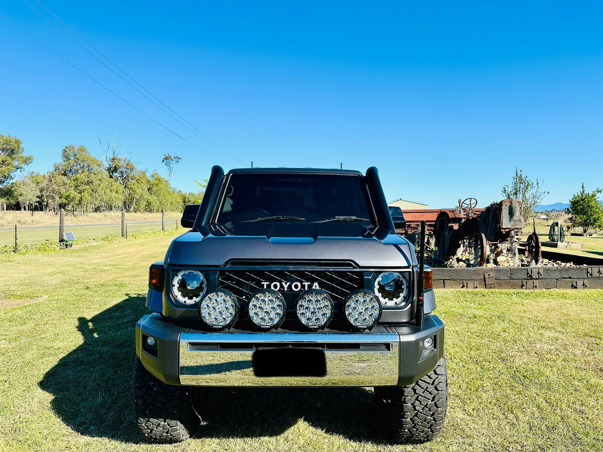 Toyota Landcruiser (2024-current) VDJ 70 Series 5" DUAL Snorkels
