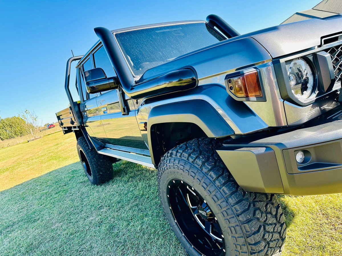 Toyota Landcruiser (2024-current) VDJ 70 Series 5" DUAL Snorkels