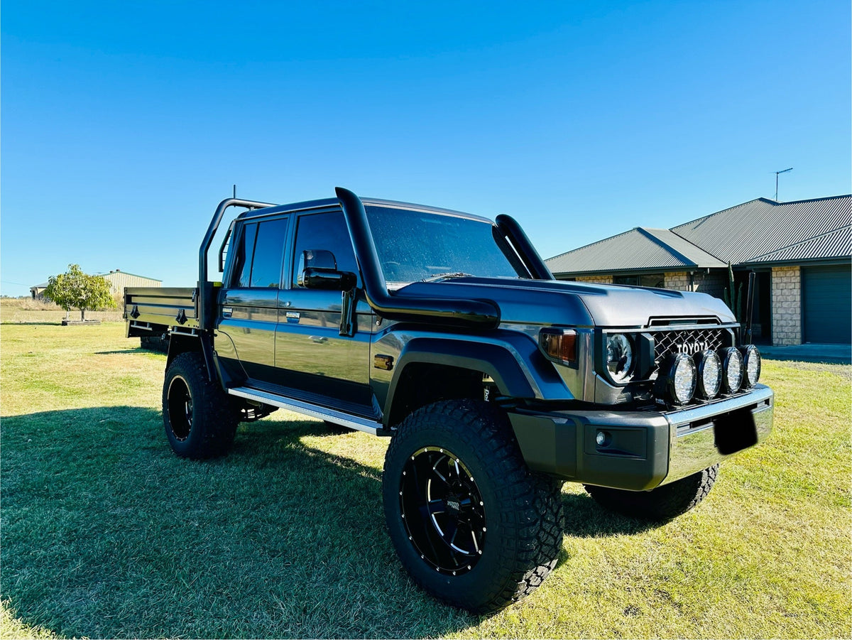 Toyota Landcruiser (2024-current) VDJ 70 Series 5" DUAL Snorkels
