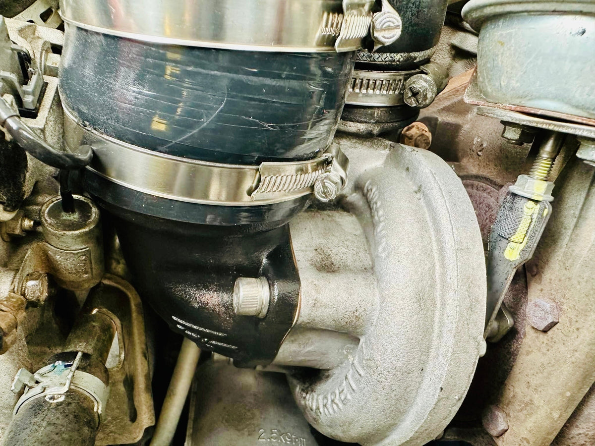 Nissan Patrol Y61 GU ZD30 DI - (2000 - 2004 August) - Direct Injection - Clear Top Highflow Airbox/Intake with 3" Turbo Inlet