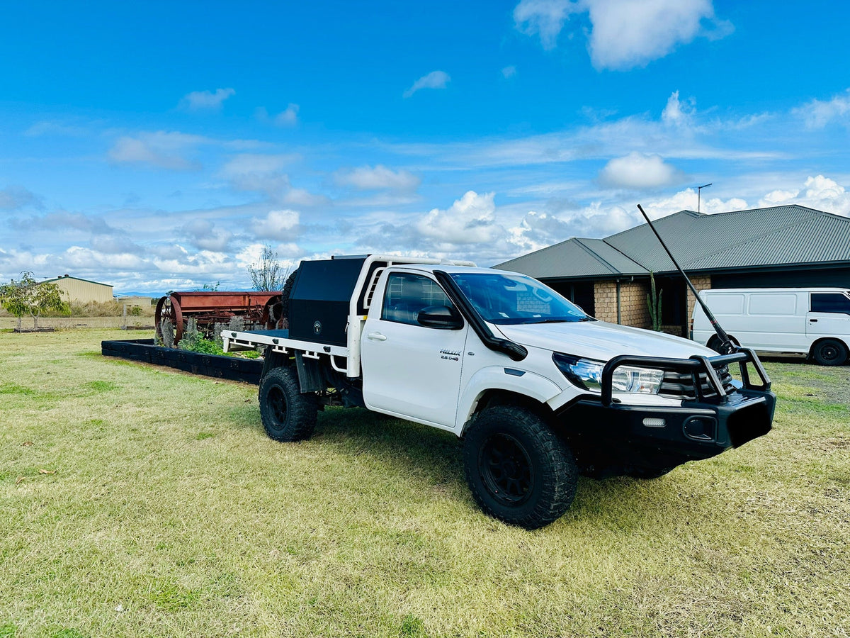 Toyota Hilux N80 (2015+) 4" Mid Entry Snorkel & Panel Airbox Package