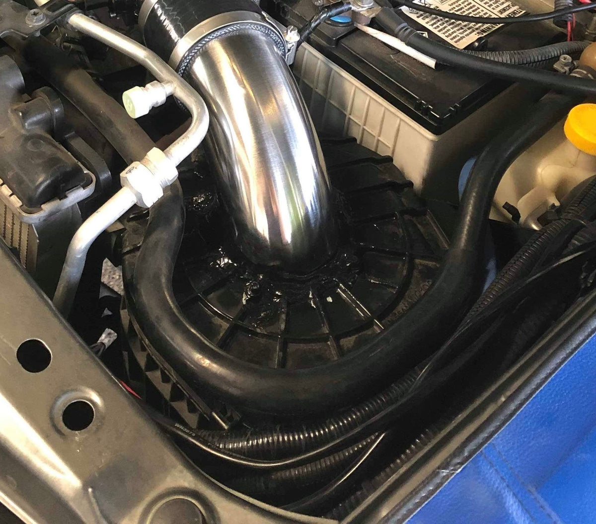 Nissan Patrol Y61 GU ZD30 DI - (2000 - 2004 August) - Direct Injection - Intake with 3" Highflow Turbo Inlet to Modify Standard Airbox