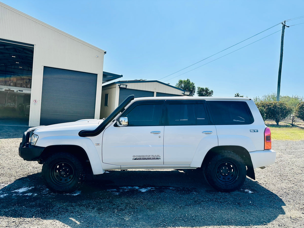 Nissan Patrol GU S1-4 (ZD30/TD42) 4" Cover up / Rounded Guard Entry Snorkel
