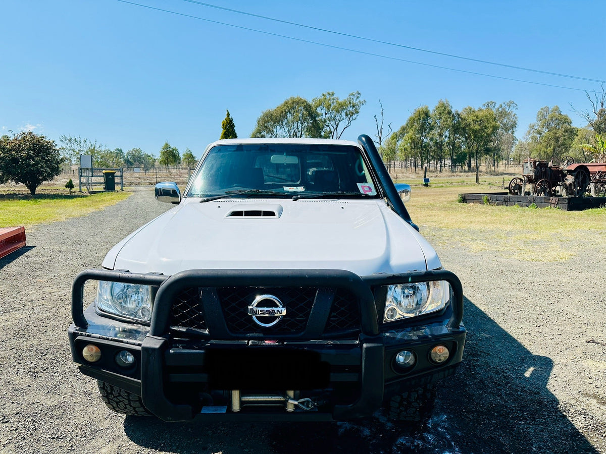 Nissan Patrol GU S1-4 (ZD30/TD42) 4" Cover up / Rounded Guard Entry Snorkel
