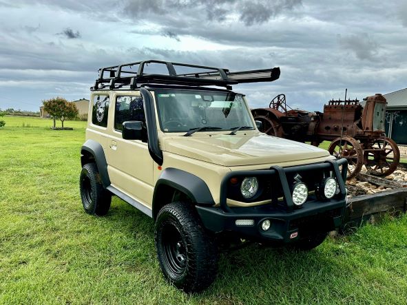 Suzuki Jimny (2019-Present) 4" Short Entry Snorkel & Panel Airbox Package