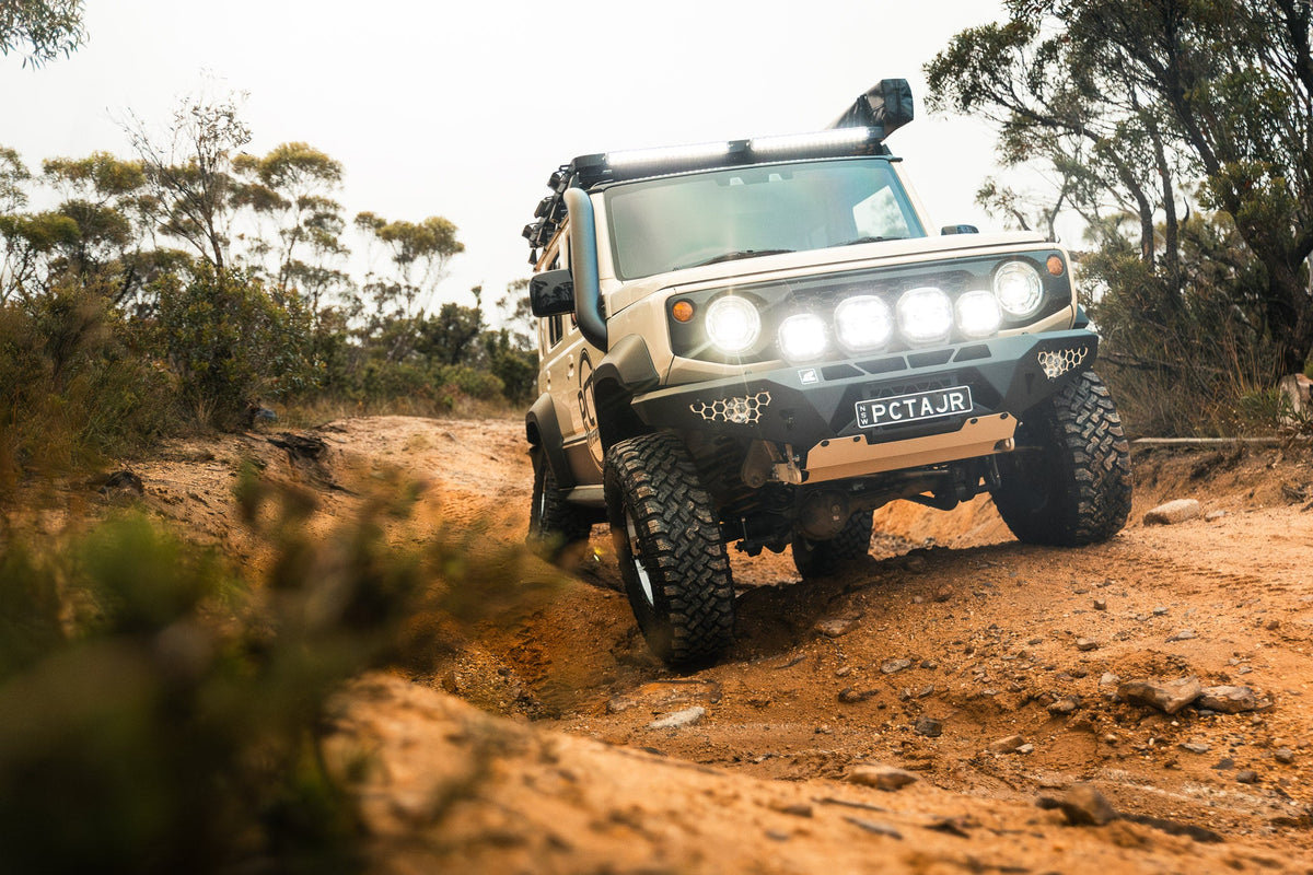 Suzuki Jimny (2019-Present) 4" Short Entry Snorkel & Clear Top Airbox Package