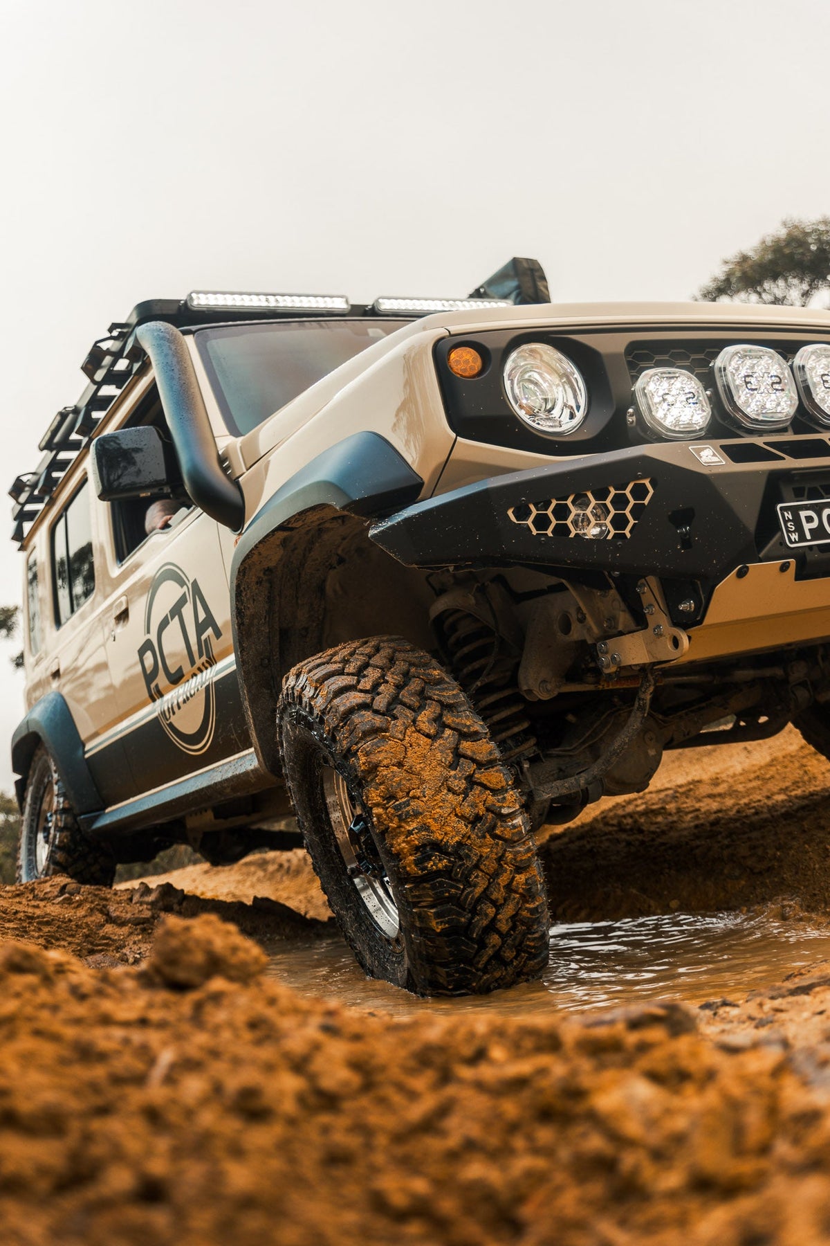 Suzuki Jimny (2019-Present) 4" Short Entry Snorkel & Clear Top Airbox Package