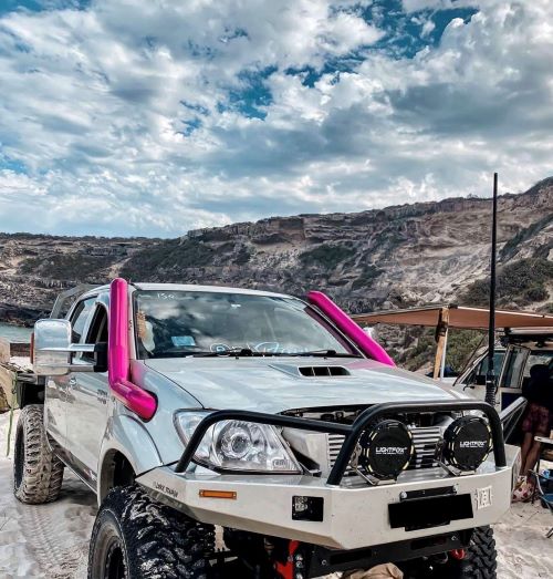 Toyota Hilux N70 (2005-2014) 4" DUAL Cover up Snorkels