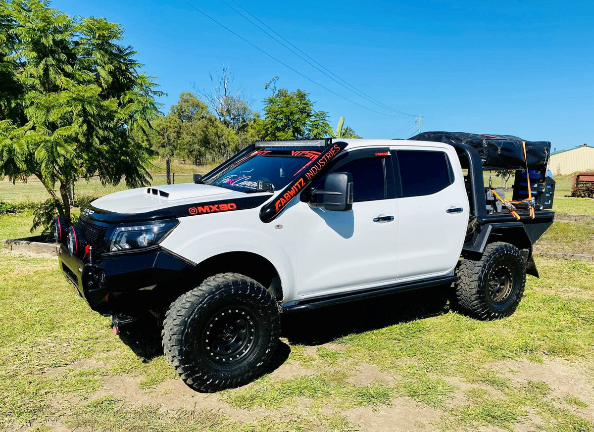 Nissan Navara (D23) NP300 4" DUAL Short Entry Snorkels