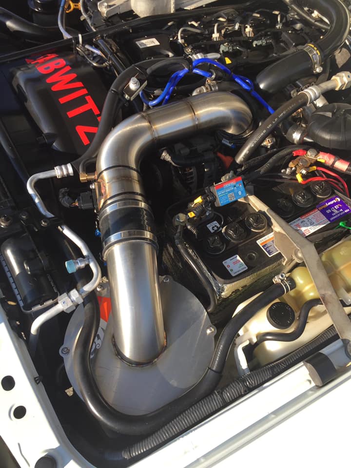 PREMIUM Nissan Patrol Y61 GU ZD30 CRD (2004-2015) Common Rail - Airbox/Intake Kit with 3" Highflow Turbo Inlet