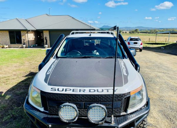 Ford PX Ranger (BI-Turbo WildTrak) 4" DUAL Mid Entry Snorkels