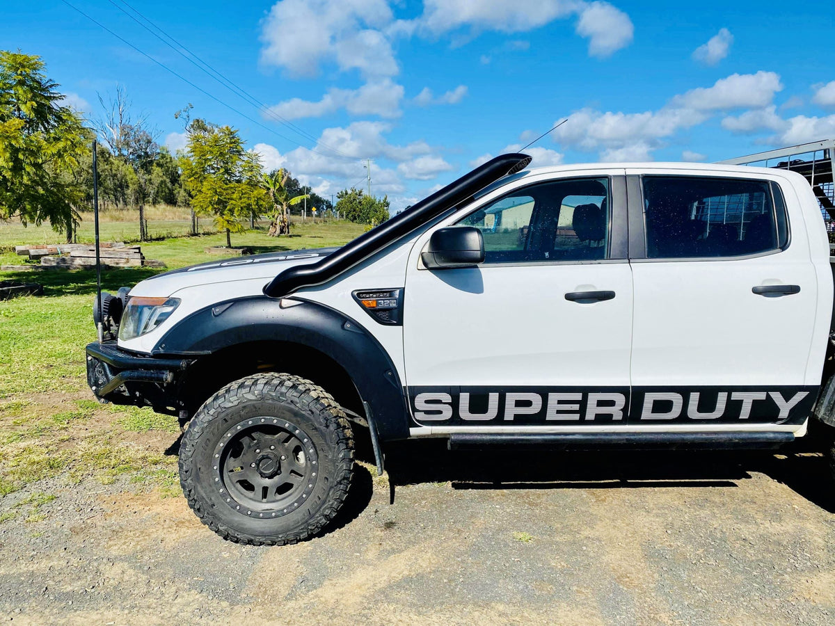 Ford PX Ranger (BI-Turbo WildTrak) 4" DUAL Mid Entry Snorkels