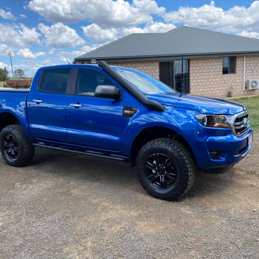 Ford PX Ranger (Bi-Turbo WildTrak) Mid Entry Snorkel & Clear Top Airbox Package