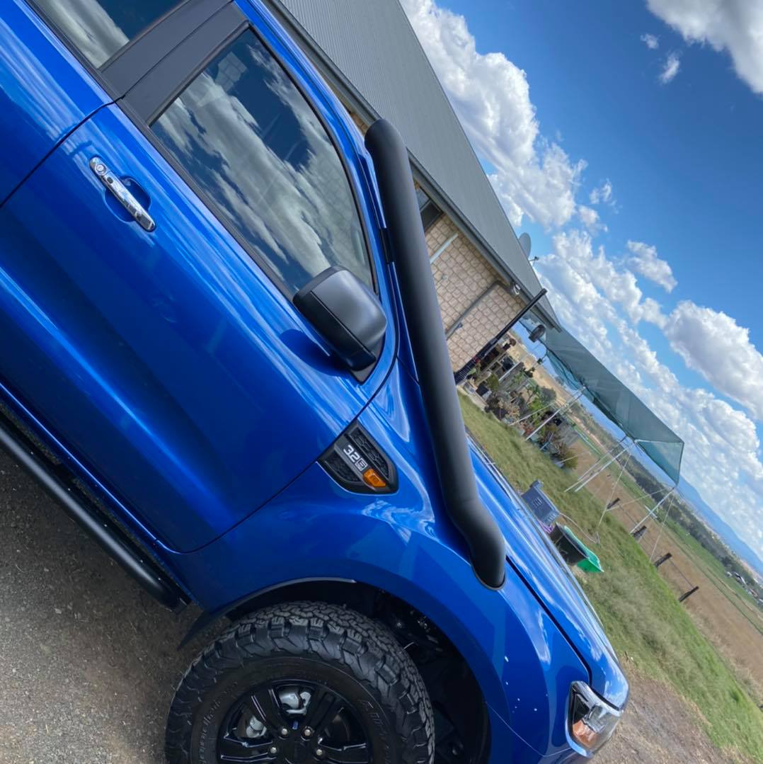 Ford PX Ranger (Bi-Turbo WildTrak) Mid Entry Snorkel & Clear Top Airbox Package