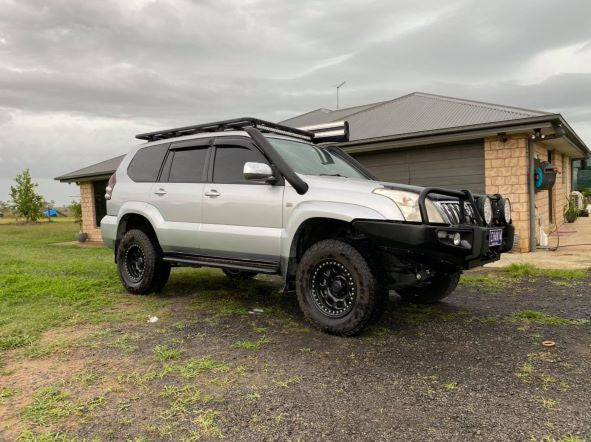 Toyota Prado 120 Series 4" Short Entry Snorkel
