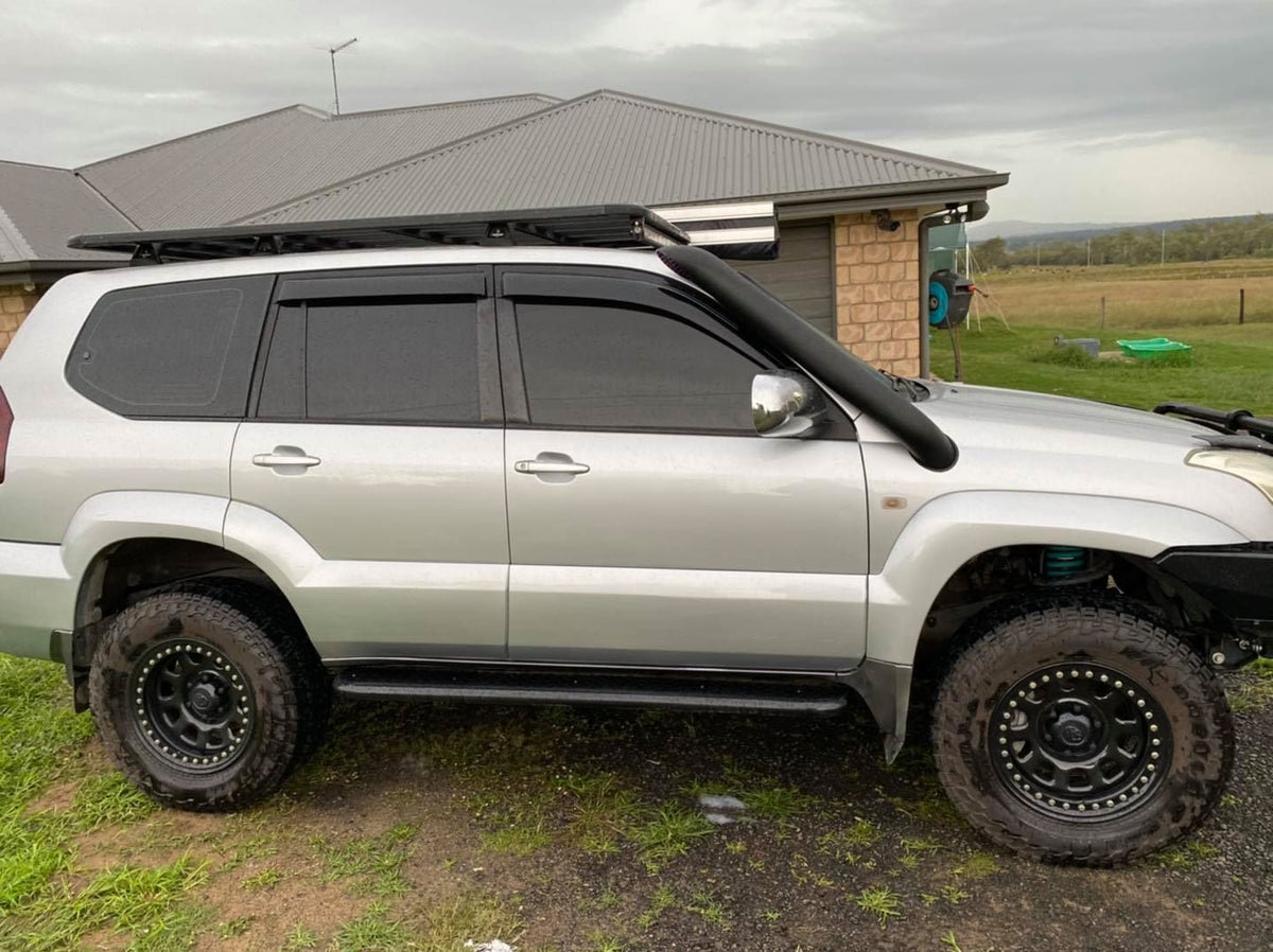 Toyota Prado 120 Series 4" Short Entry Snorkel