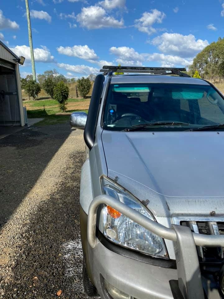 Toyota Prado 120 Series Short Entry Snorkel & Clear Top Airbox Package