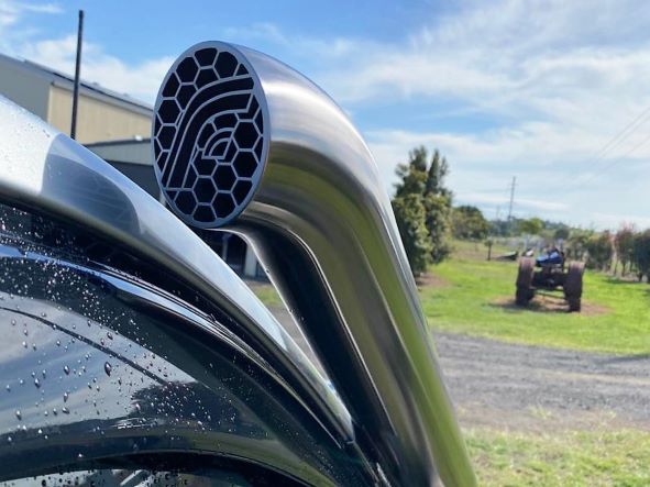 Toyota Prado 120 Series Mid Entry Snorkel & Clear Top Airbox Package