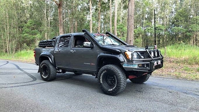 Holden Colorado RC & RA 4" DUAL Long Entry Snorkels