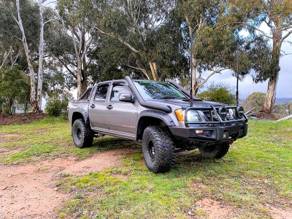 Holden Colorado RC & RA 4" DUAL Long Entry Snorkels