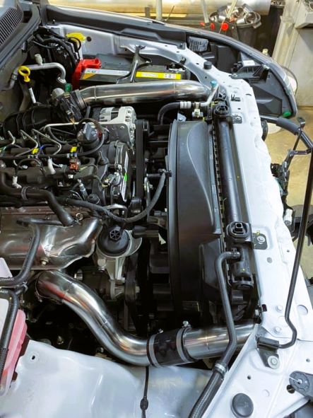 Holden Colorado RG - Full Replacement Hot & Cold Intercooler Pipes