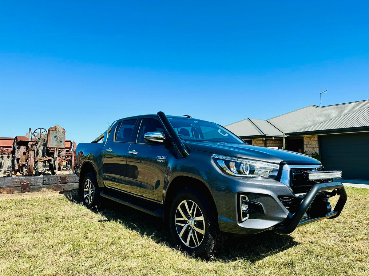 Toyota Hilux N80 (2015+) 4" Short Entry Snorkel & Clear Top Airbox Package