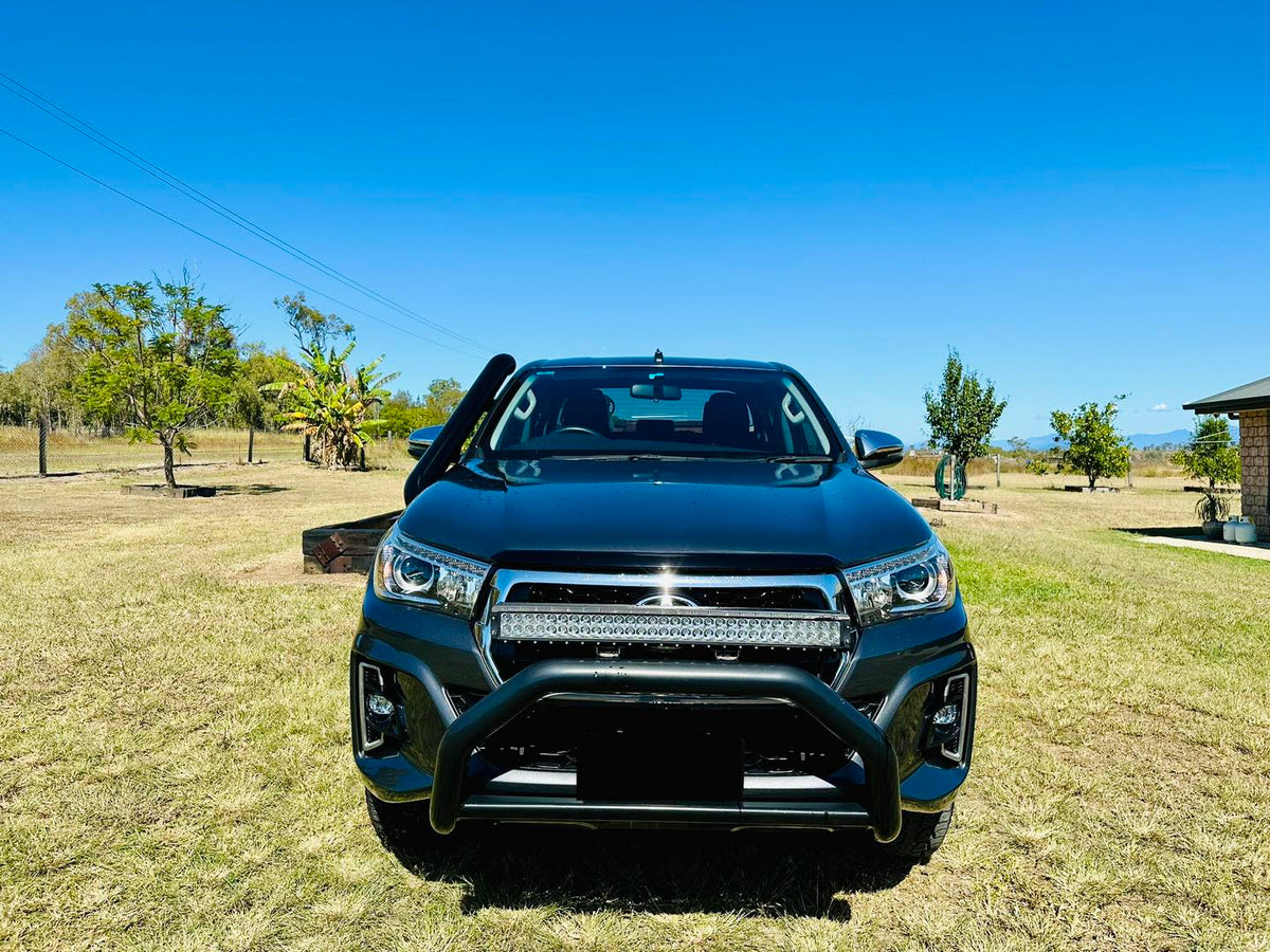 Toyota Hilux N80 (2015+) 4" Short Entry Snorkel & Clear Top Airbox Package