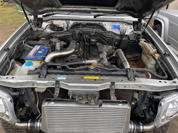 PREMIUM Nissan Patrol Y61 GU TD42 - Front Mount Intercooler Kit