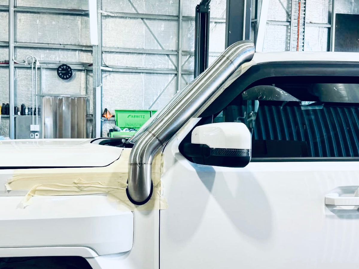 Kia Tasman (2025+) Short Entry Snorkel & Clear Top Airbox Package