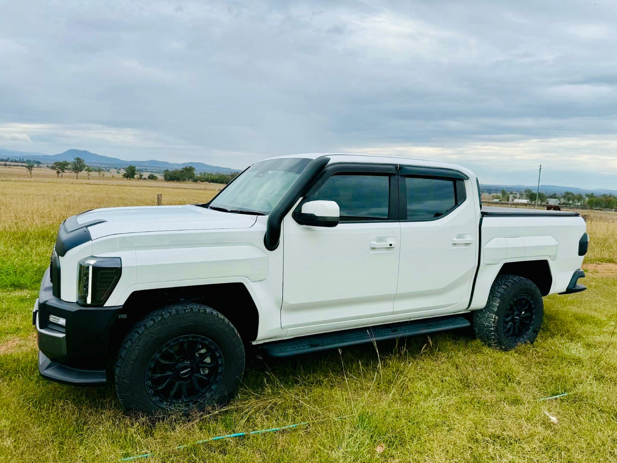 Kia Tasman (2025+) Short Entry Snorkel & Clear Top Airbox Package