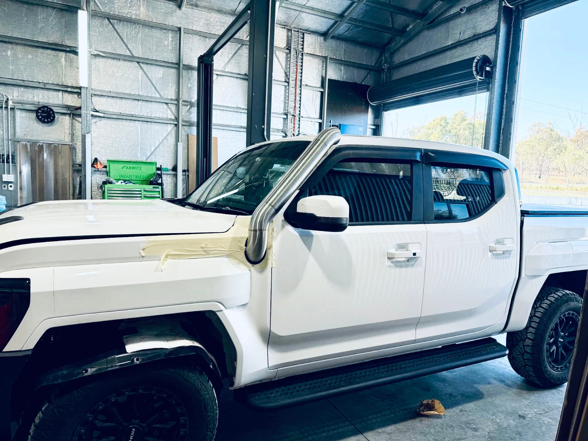 Kia Tasman (2025+) Short Entry Snorkel & Clear Top Airbox Package