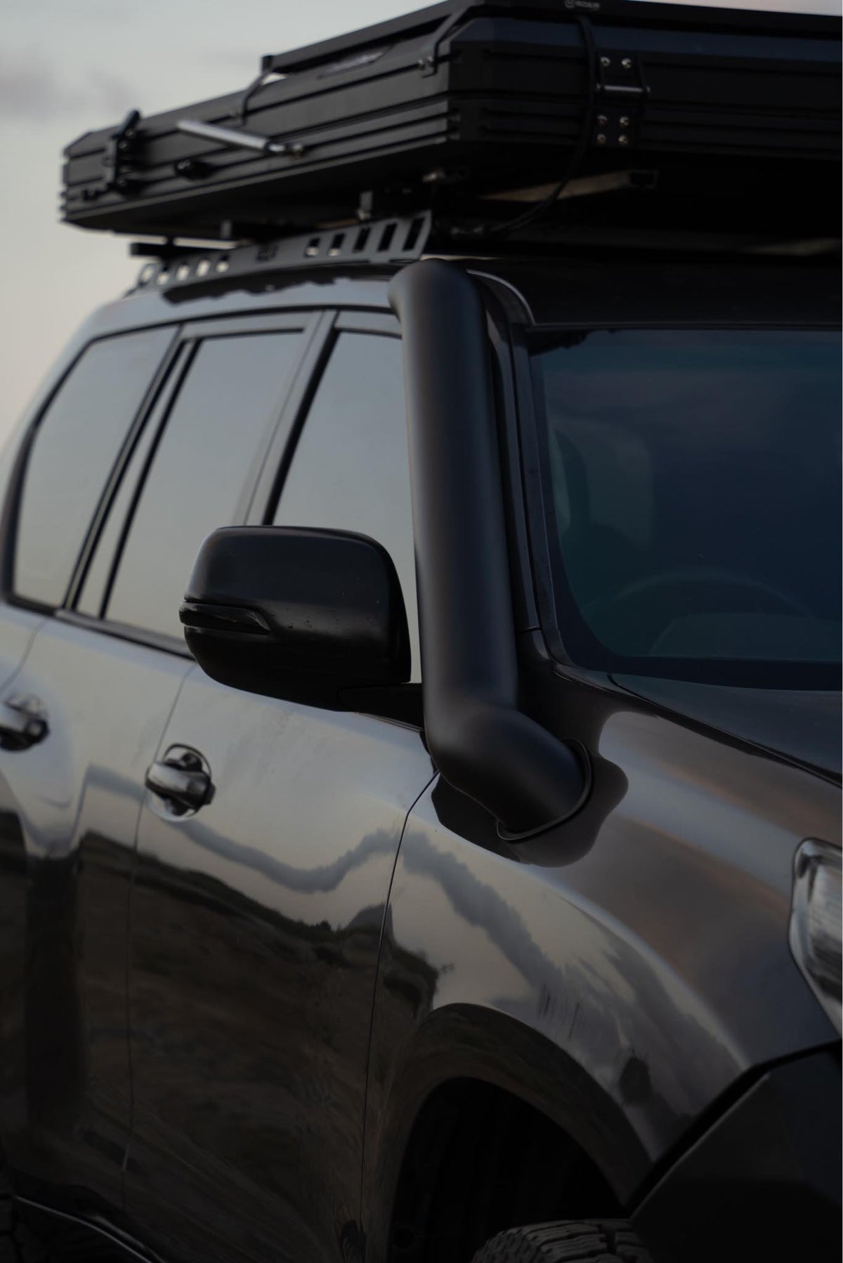 Toyota Landcruiser Prado 150 Series (1KD Engine*) 4" Mid Entry Snorkel & Panel Airbox Package
