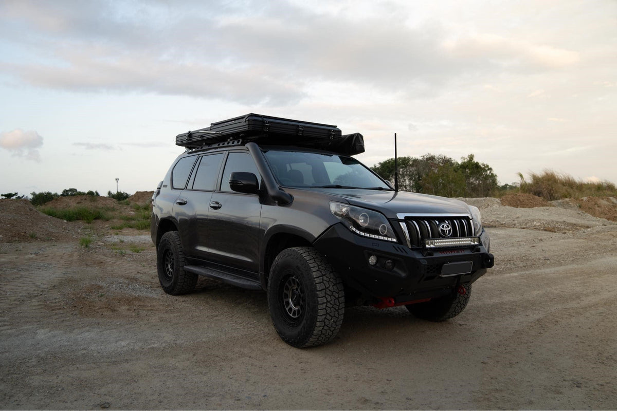 Toyota Landcruiser Prado 150 Series (1KD Engine*) 4" Mid Entry Snorkel & Panel Airbox Package