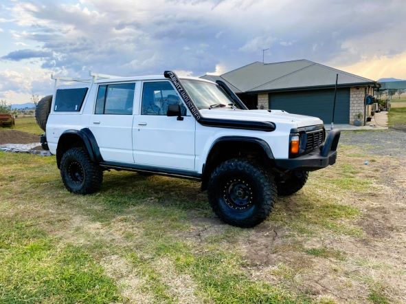 Nissan Patrol GQ 4" DUAL Standard Long Entry Snorkels