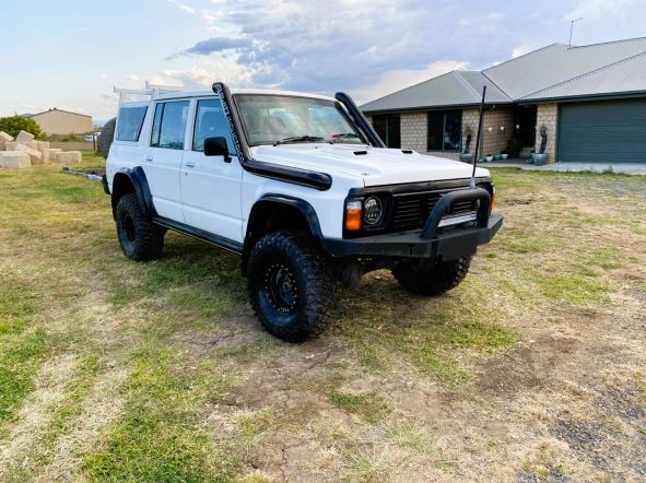 Nissan Patrol GQ 4" DUAL Standard Long Entry Snorkels