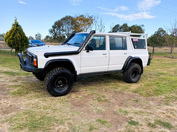 Nissan Patrol GQ 4" DUAL Standard Long Entry Snorkels