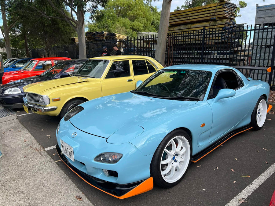 Blue coupe / community meet