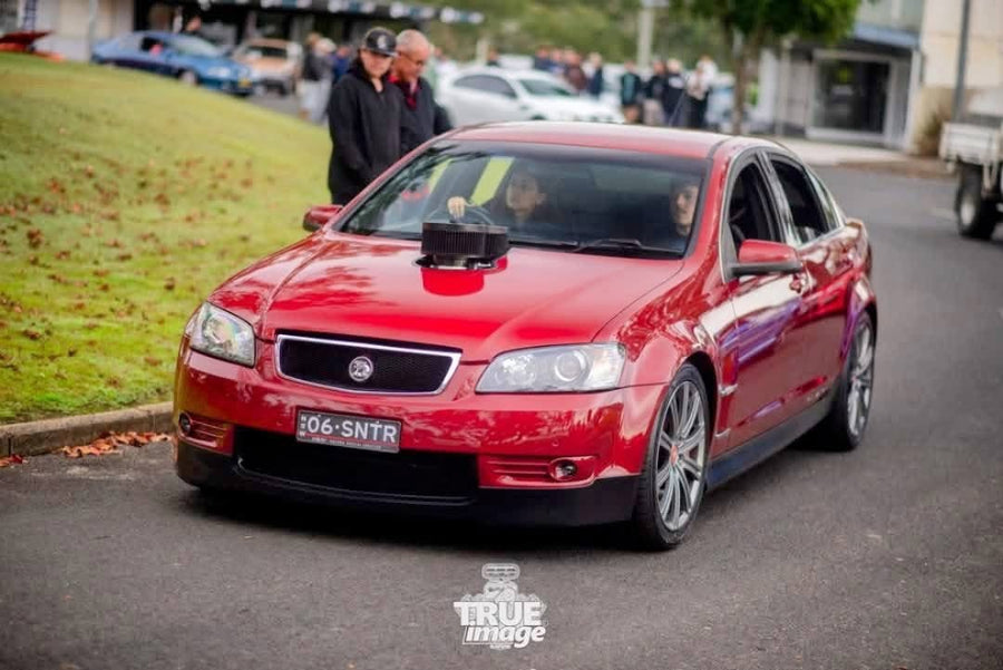 Custom sedan / street scene